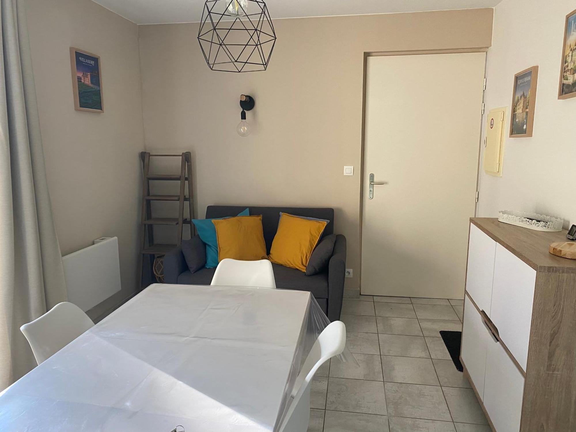 Vacances Ou Cnpe - Appart 2-3 Pers - Le Relais Du Plessis - Richelieu Chaveignes Exterior photo